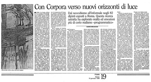 Con Corpora verso nuovi orizzonti di luce